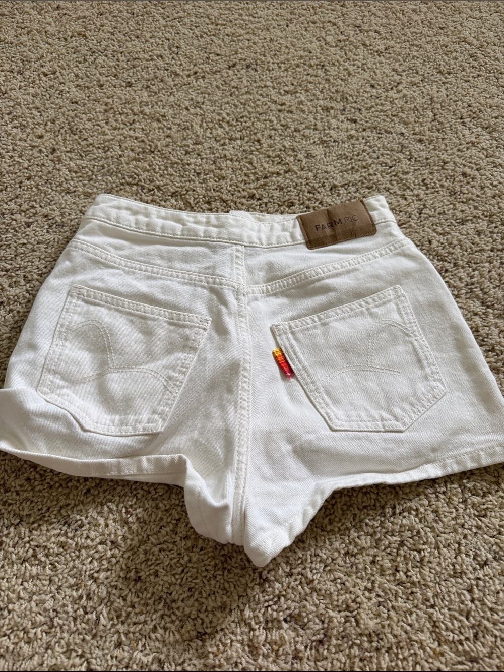 Farm rio woven denim shorts - Picture 2 of 3